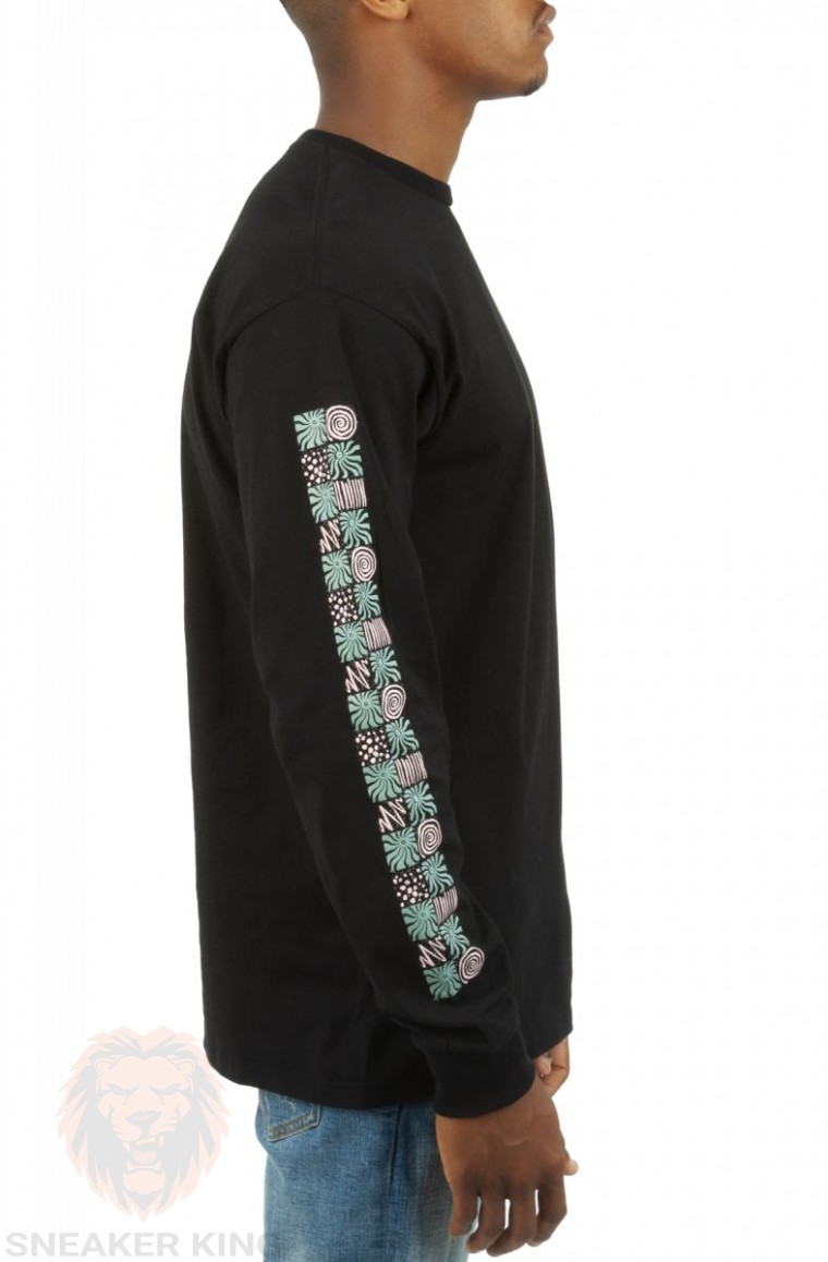 Лонгслів Vans Vibe Check Long Sleeve T-Shirt VN0A7PMKBLK